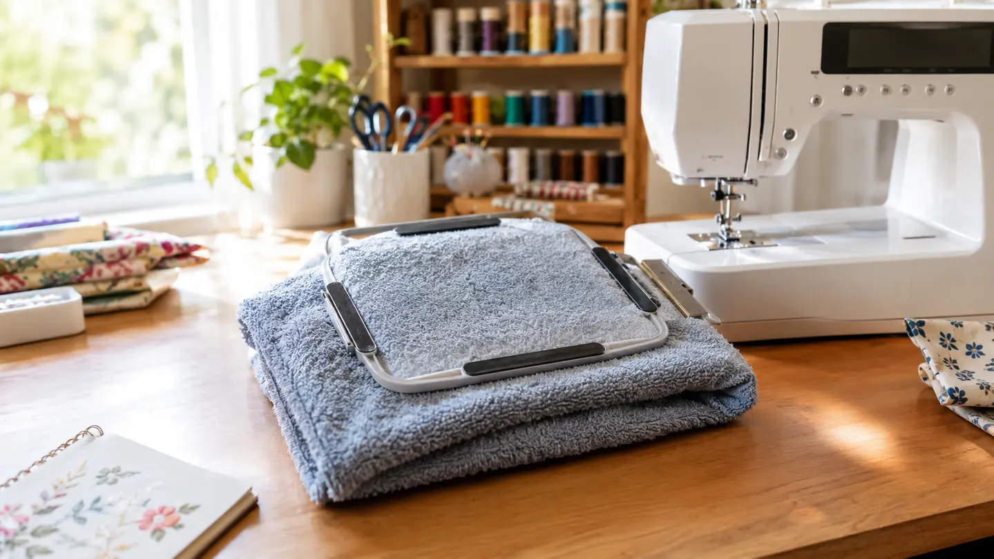 How to Hoop Thick Fabric With a Magnetic Embroidery Hoop